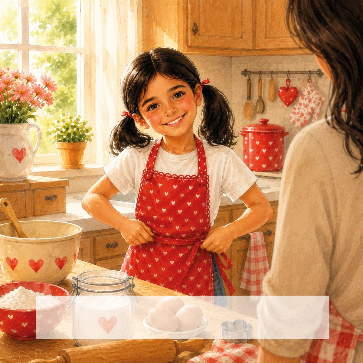 Page 2 of Baking Story, a personalized KuttyStory book